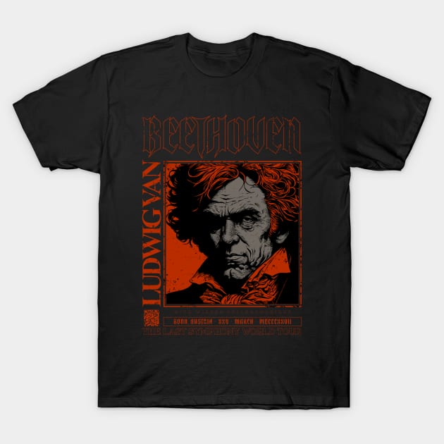 Beethoven T-Shirt by hafaell